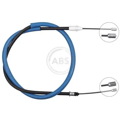 Cable de accionamiento, freno de estacionamiento A.B.S. K10260 Popular